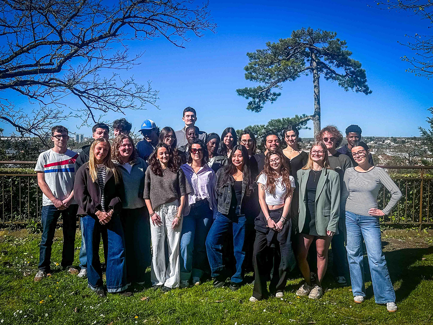 Photo de groupe L3 info com